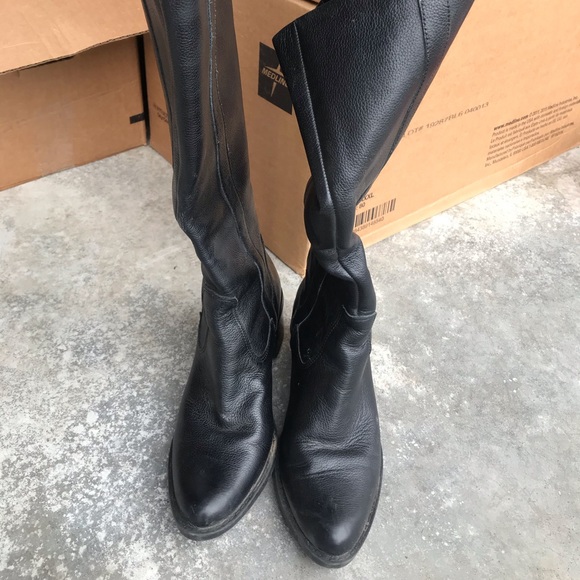 Calvin Klein Leather Boots - Picture 2 of 2